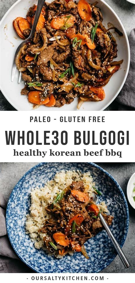 Make one clear cut while slicing rather than rugged cuts. Bulgogi is a traditional Korean recipe made by marinating ...