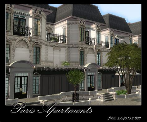 Mod The Sims Paris Apartments