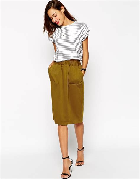 asos skirt with utility detail latest fashion clothes look fashion latest fashion trends