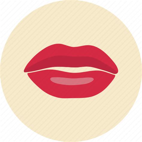 Female Human Lips Mouth Icon