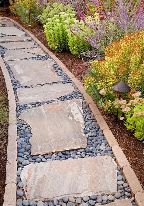 Top 100 Stepping Stones Pathway Remodel Ideas 47 Walkway Landscaping Garden Walkway Front