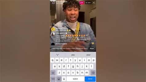 Prettyboyfredo Instagram Live Addresses Cheating Rumors Did He Cheat