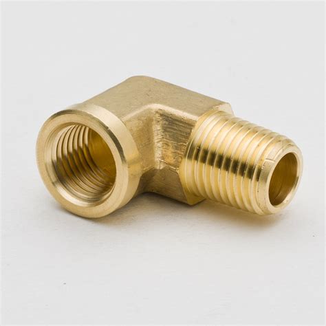 Pack Of 2 Brass Pipe Fitting Forged 90 Degree Street Elbow 18 14 3