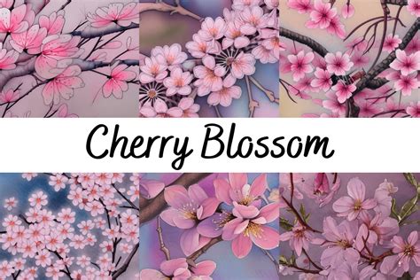 Cherry Blossoms Graphic By Printyourart · Creative Fabrica