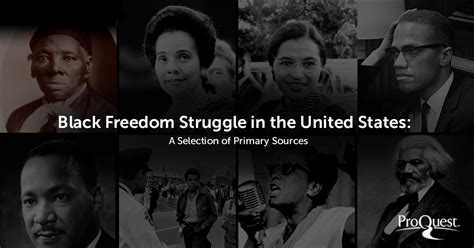 Black Freedom Struggle In The United States Challenges And Triumphs In