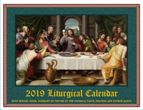 Rorate CÆli Free 2019 Traditional Liturgical Calendar For Priests And