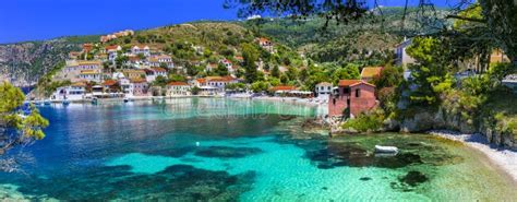 Most Beautiful Greek Coastal Villages Colorful Assos In Cefalonia