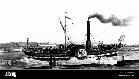 19th Century Steamship Black And White Stock Photos And Images Alamy