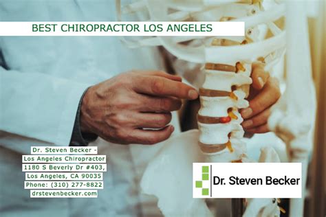 Best Chiropractor Los Angeles Dr Steven Becker Los Angeles