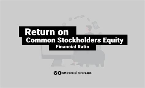 Return On Common Stockholders Equity Formula And Definition Feriors