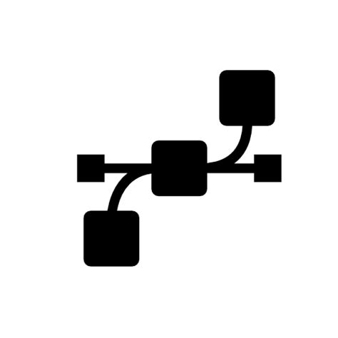 Free Download Multiple Connector Points Icon Webfont Networking