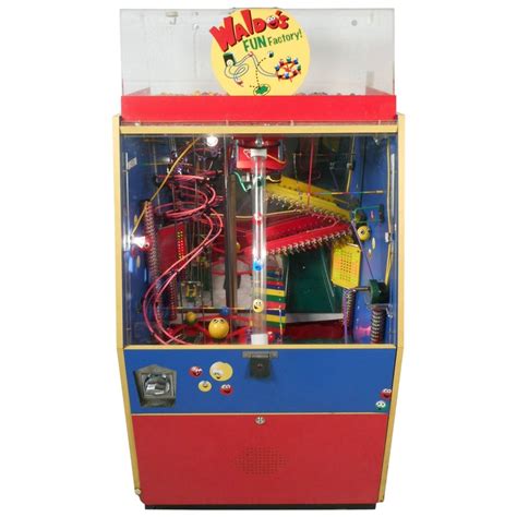 Mid Century Modern Kinetic Gum Ball Machine Waldos Fun Factory At