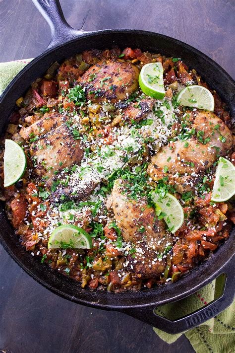 Please read the comments at the end of this recipe to see some. Easy Arroz con Pollo - Recipe | Arroz con pollo, Stuffed peppers, Chicken recipes