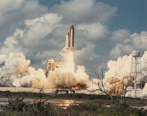 Space Shuttle Discovery Liftoff September 29 1988 One Of Four