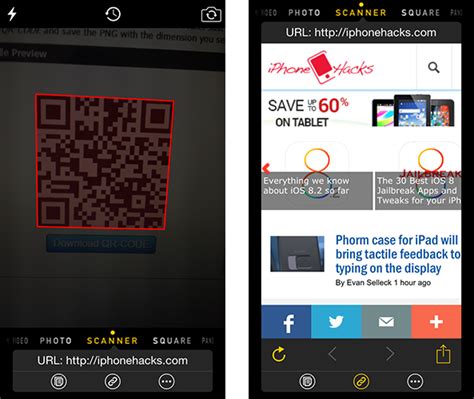 From here, you can scan qr codes for coupons, boarding passes, tickets, and loyalty cards, but only for the specific things that wallet considers passes. How to add native QR scanner to iOS 8 Camera with QR Mode