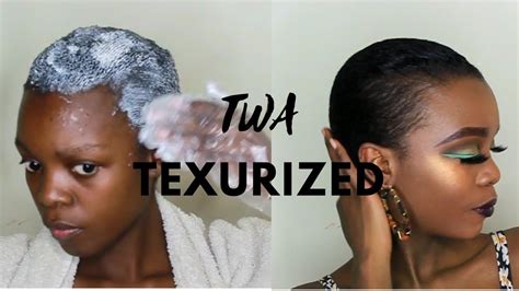 How I Texturized My Twa Hair Using Curl My Way Texturizer Radiance