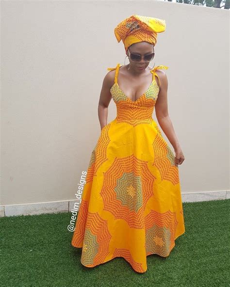 Ankata African Print Summer Maxi Dresses Nedimdesigns Maxidresses African Fashion African