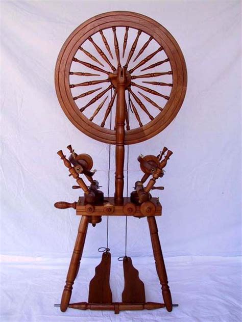 Jensen Upright 24 Wheel With Double Flyers Spinning Wheel Diy