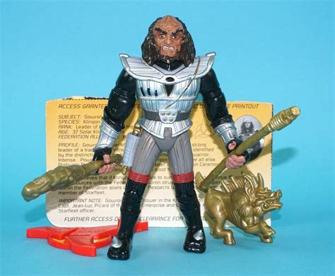 Star Trek Tng Series 1 Gowron The Klingon 100 Complete 1992 Playmates
