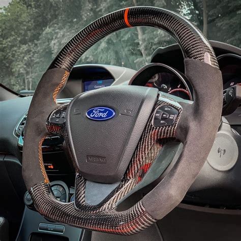 Ford Custom Carbon Fibre Steering Wheel — Ultimate Customs