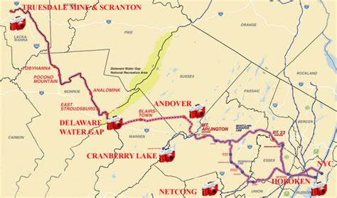 Old Lackawanna Rail Map