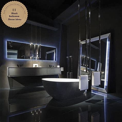 11 Black Luxury And Modern Bathroom Design Tips Design And Decor