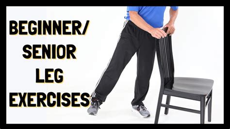 3 Best Beginnersenior Leg Exercises Using A Kitchen Chair Improve