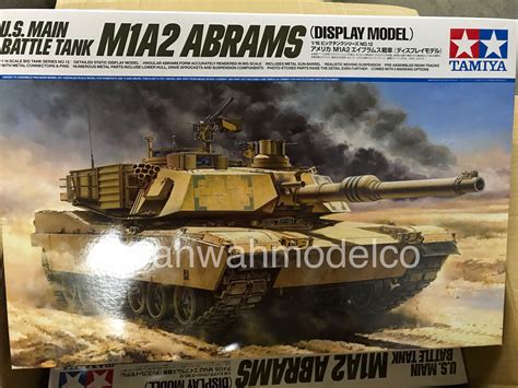 Tamiya 36212 1 16 U S Main Battle Tank M1A2 Abrams Display Model