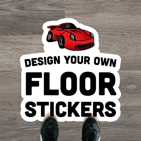 It's never been easier to create personalized wall decals! Design Your Own Custom Floor Stickers With Our Online Designer!!