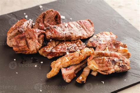 Angus Beef Sirloin Steak Charcoal Grilled Stock Photo At Vecteezy