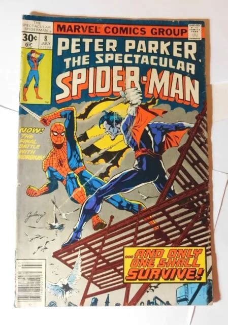 Marvel Comics Peter Parker The Spectacular Spider Man Vol1 No8