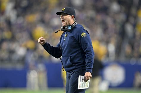 Key Quotes From Jim Harbaughs Pre Unlv Press Conference Maize N Brew