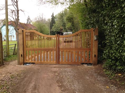 Automated Swing Gates Barker And Geary Gate Automation Hampshire