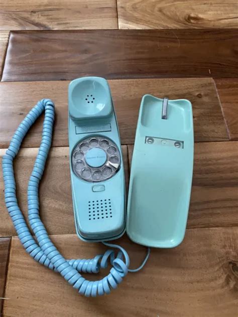 Vintage Trimline Rotary Dial Phone Bell Systems Western Electric Baby