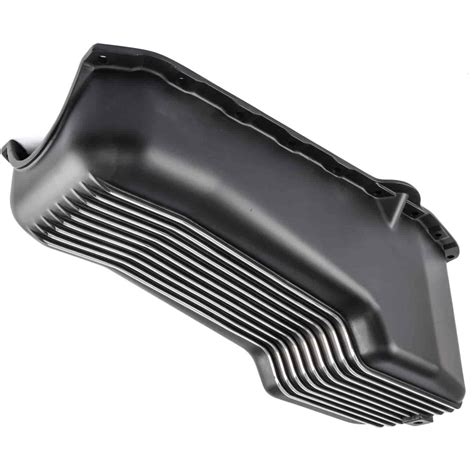 Jegs Performance Products Finned Aluminum Oil Pan For Sbc Driver Side