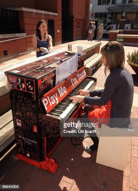 Pianos Are Placed Around London Landmarks And Played By The Public