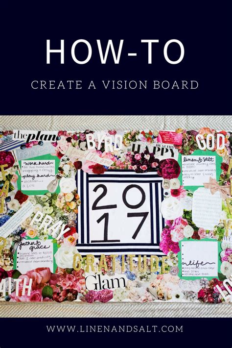 Make A Vision Board For The New Year Vision Board Creating A Vision