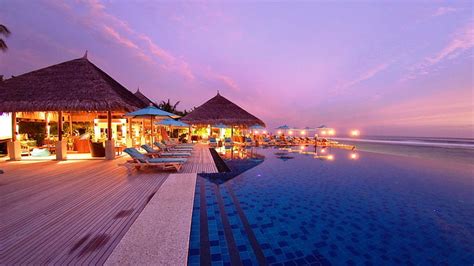 5760x1080px Free Download Hd Wallpaper Maldives Resorts Landscape