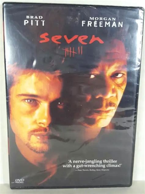 Seven Dvd Brad Pitt Morgan Freeman 1995 Movie Newsealed 499 Picclick