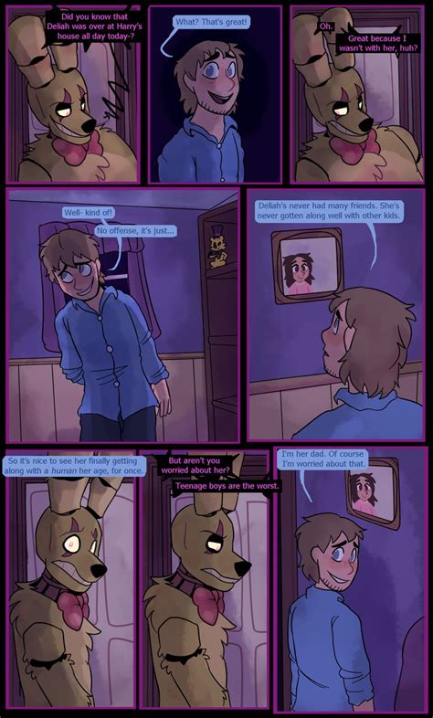 Springtrap And Deliah Page 48 By Grawolfquinn Fnaf Comics Fnaf