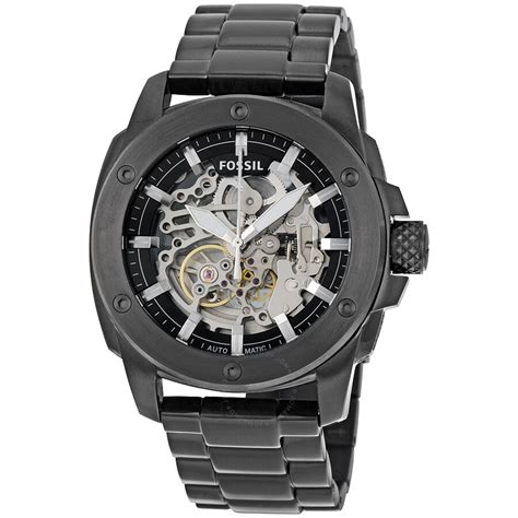 Fossil Modern Machine Automatic Skeleton Dial Mens Watch Me3080