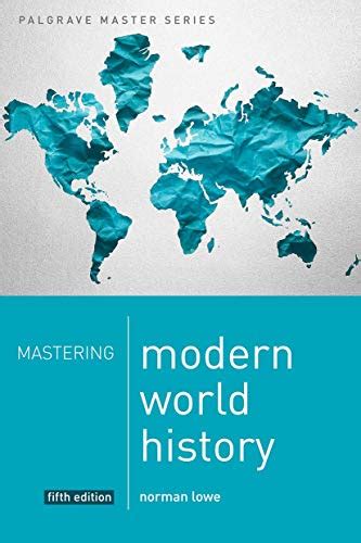 Mastering Modern World History Macmillan Master Series Lowe Norman