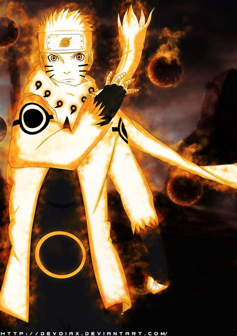 Wallpaper Naruto Bijuu Sage Mode Koleksi Gambar Hd