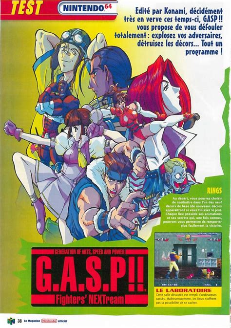 For you, for the world, and for every generation to come. Nintendo64EVER - The tests of G.A.S.P!!: Fighter's ...