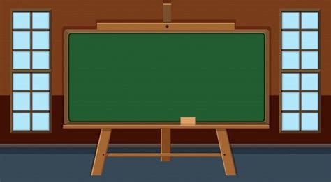 Blackboard In The Middle Of The Room In 2020 Blackboards Classroom