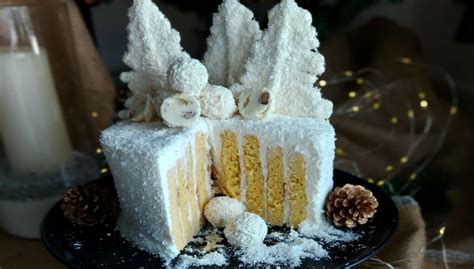 White Christmas Cake Recipe