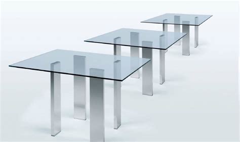 Square Glass Top Dining Table Tableideas