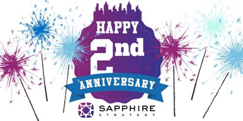 And we're still going strong. A 2-Year Anniversary Message from Sapphire's CEO ...