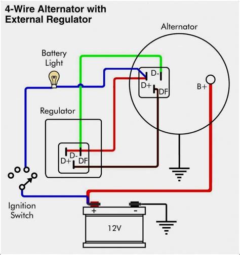Effectively read a electrical wiring diagram, one has to know how typically the components in the method operate. 27 Ford Alternator Wiring Diagram Internal Regulator | Alternator, Car alternator, Automotive ...