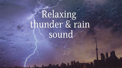 Rain And Thunder Sounds For Ultimate Relaxation And Sleep 8 Hours Long